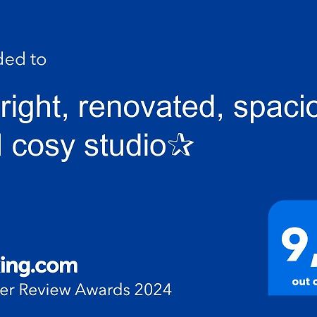 ✰Bright, Renovated, Spacious And Cosy Studio✰ Athens Exterior photo